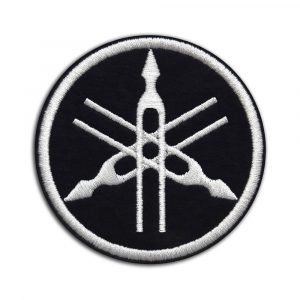 Yamaha motorcycle logo patch