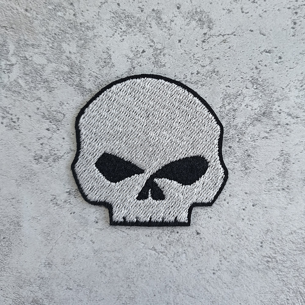 Harley-Davidson Willie J small skull Patch Harley-Davidson Willie J small skull Patch