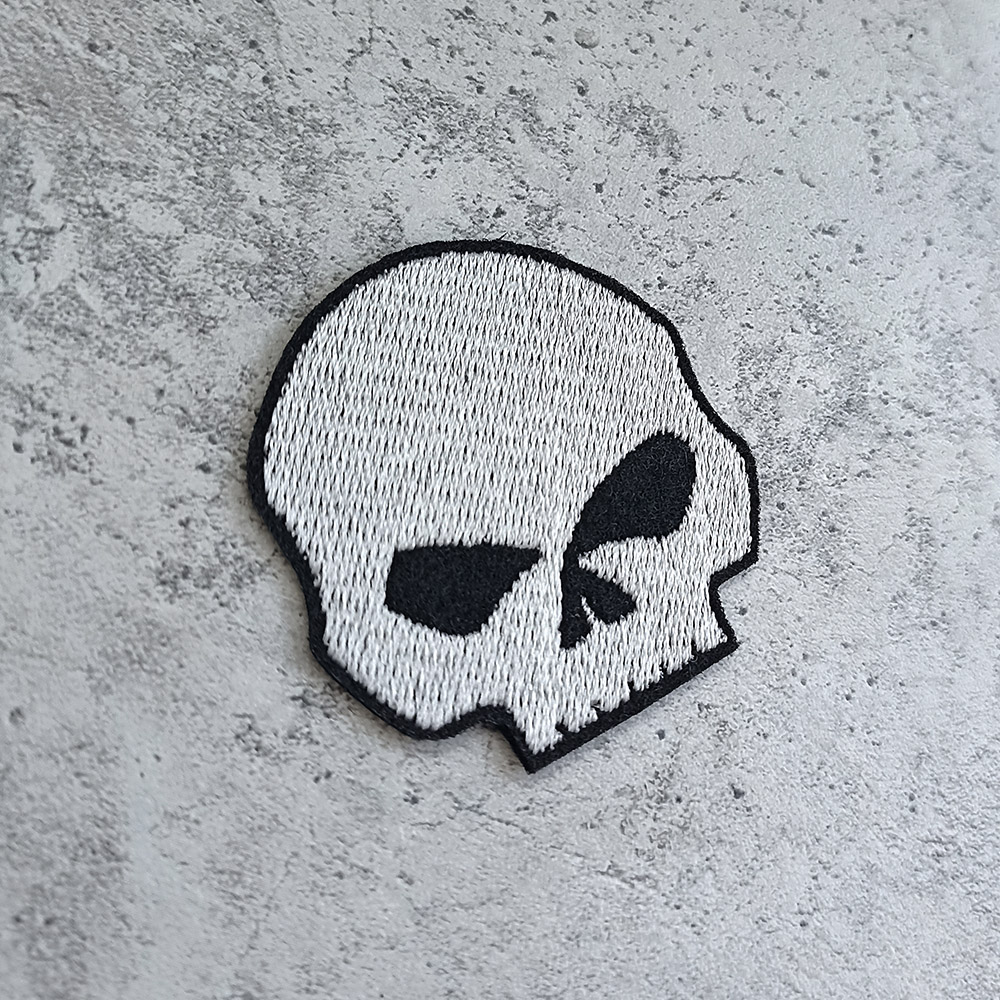 Harley-Davidson Willie J small skull Patch Harley-Davidson Willie J small skull Patch