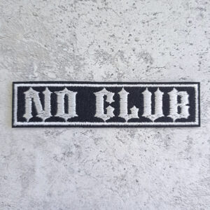 No Club patch