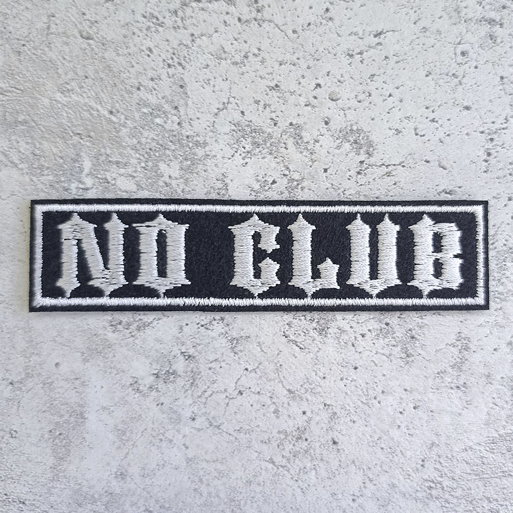 No Club patch No Club patch