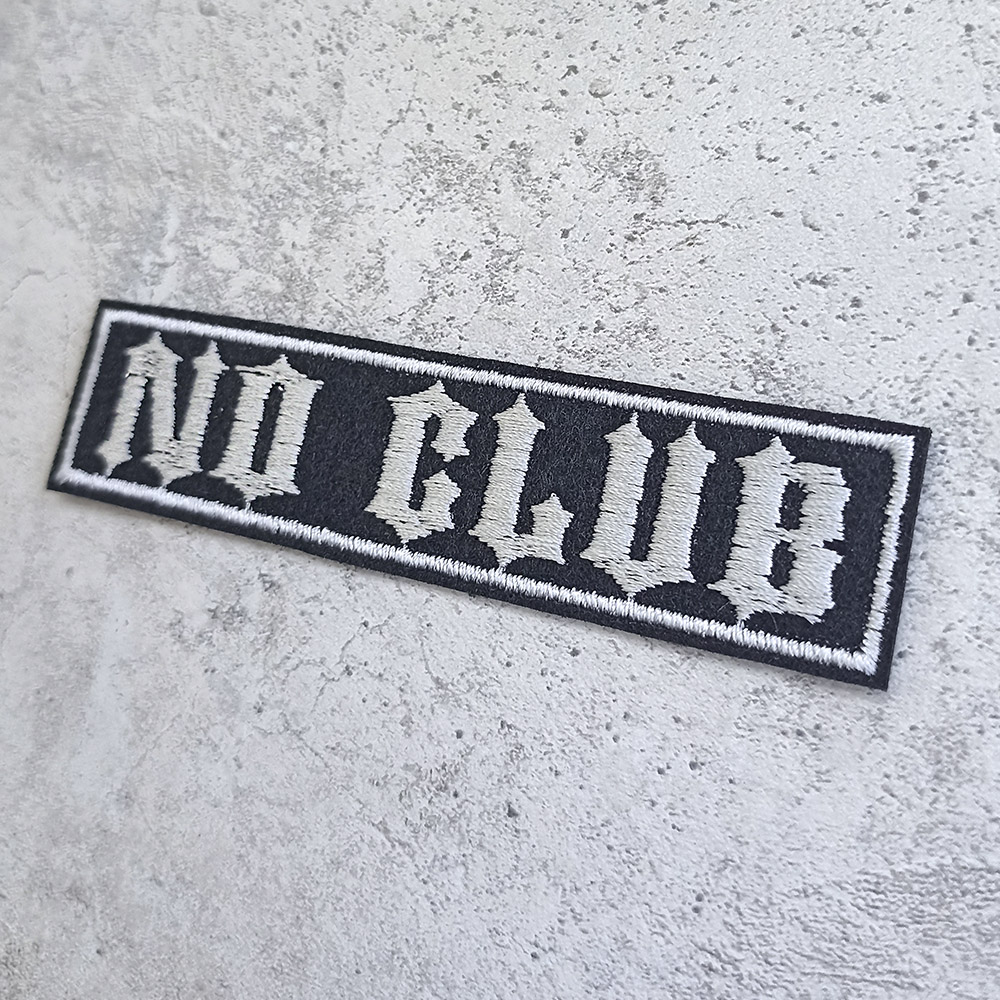 No Club patch No Club patch