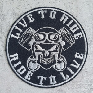 Live To Ride Ride To Live patch
