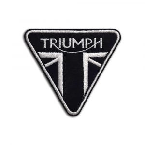 Triumph motorcycle logo patch