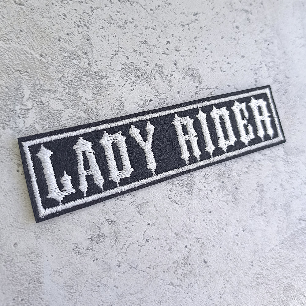 Lady Rider patch Lady Rider patch