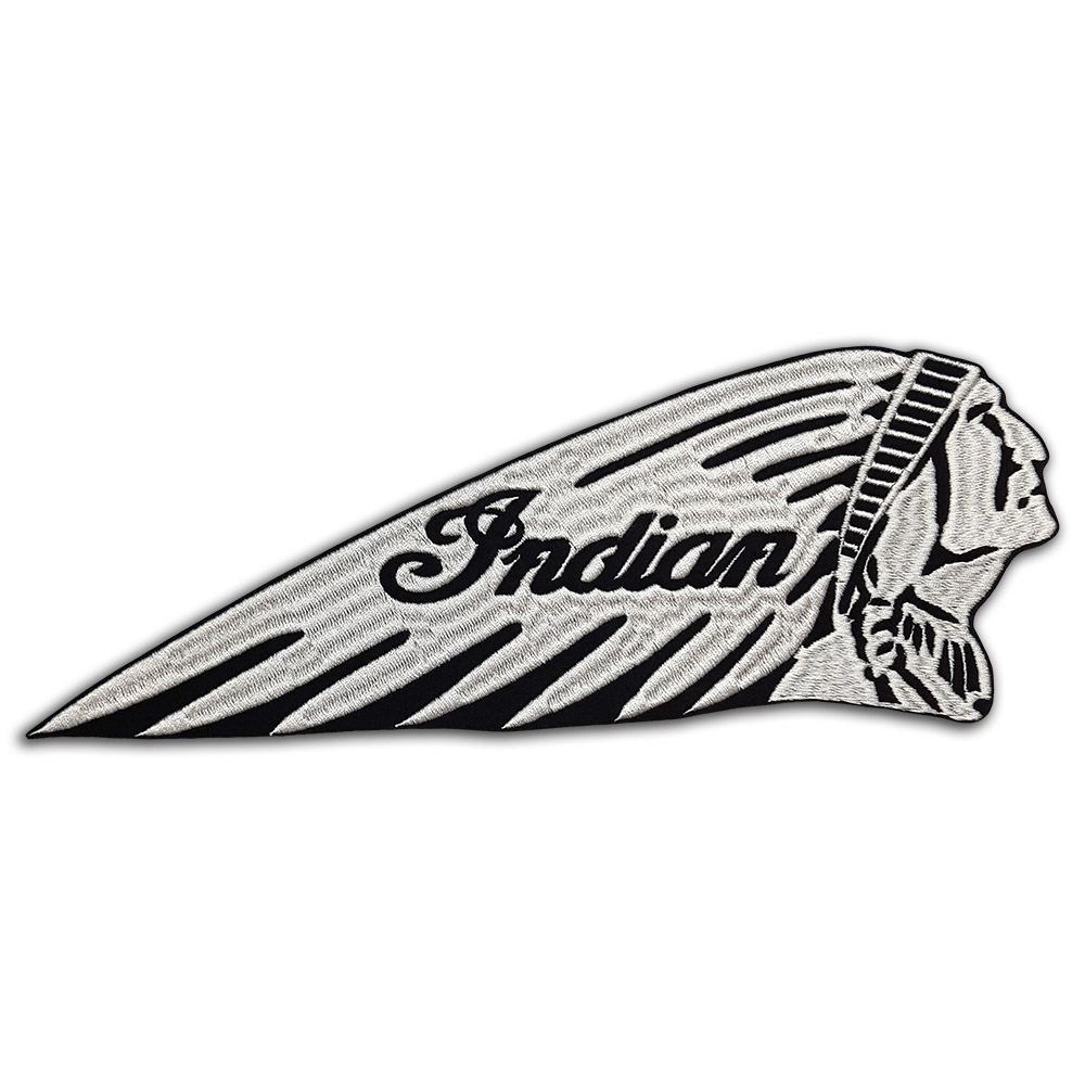 Indian logo back patch Indian logo back patch