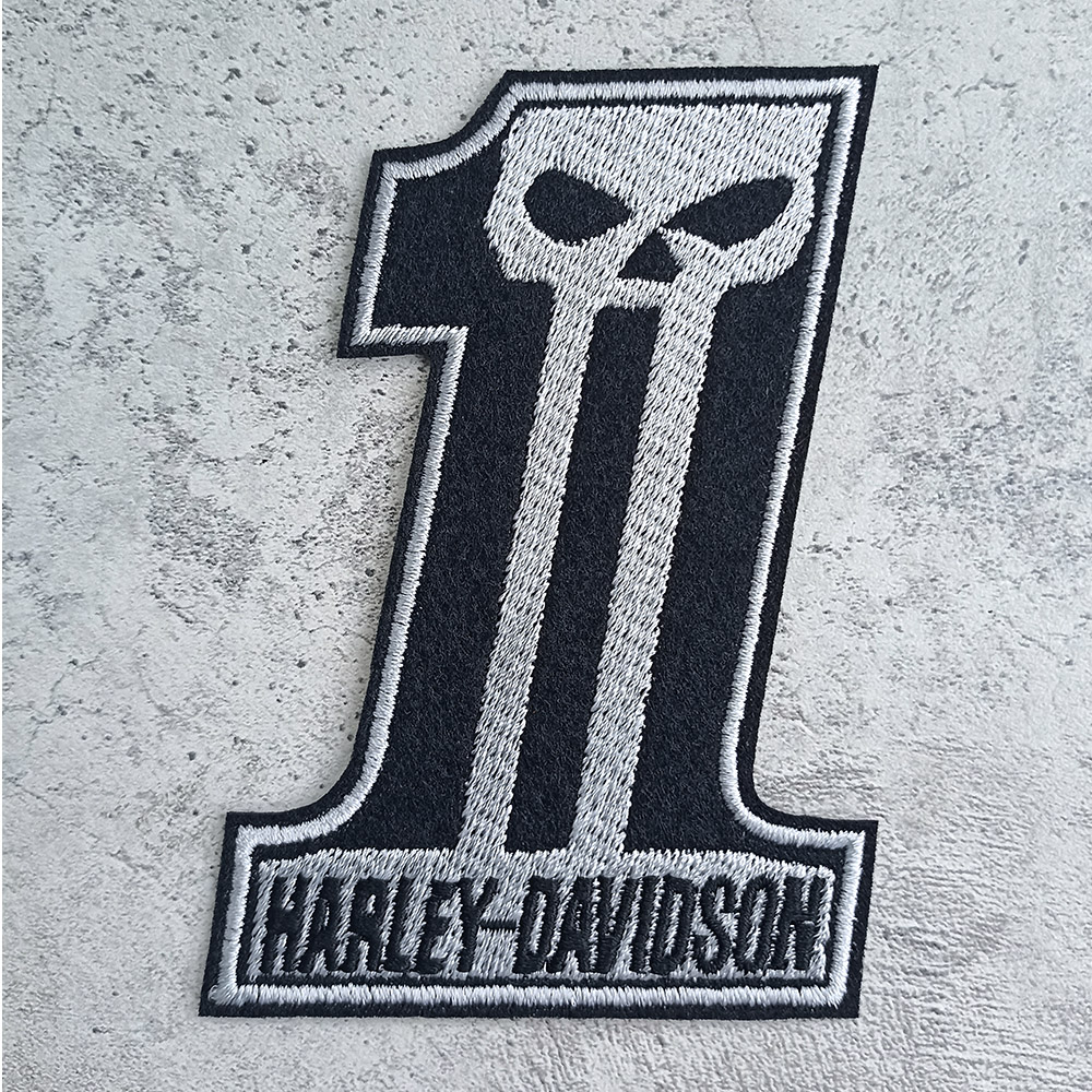 Harley-Davidson number one patch Harley-Davidson number one patch