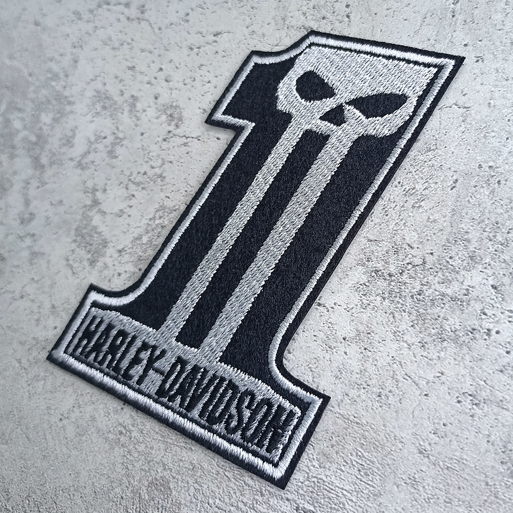 Harley-Davidson number one patch Harley-Davidson number one patch