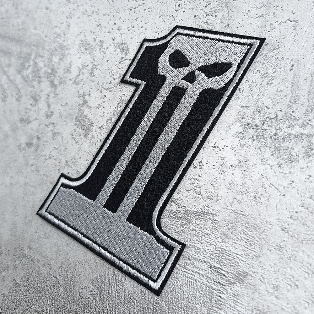 Harley-Davidson number one patch Harley-Davidson number one patch