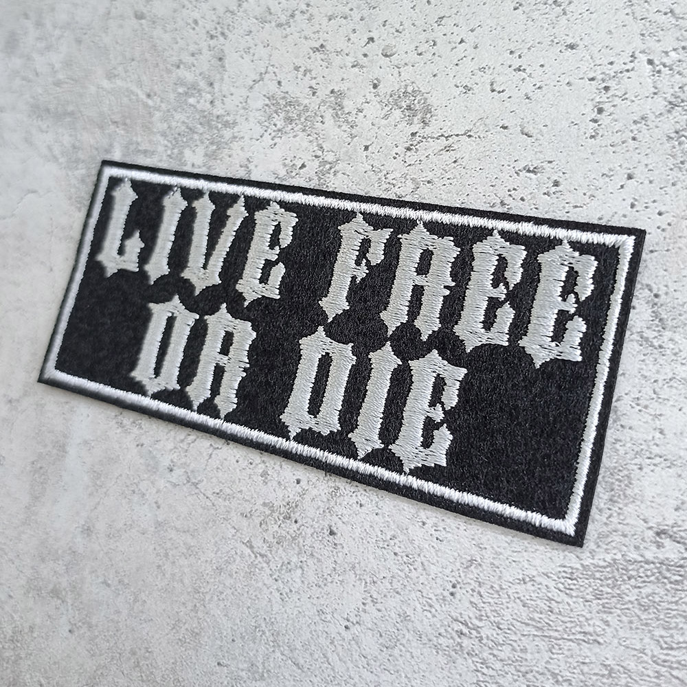 Live free or die patch Live free or die patch