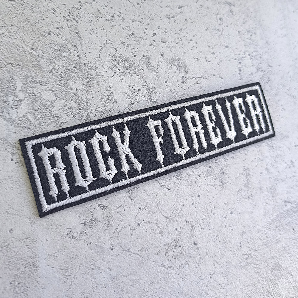 Rock Forever patch Rock Forever patch