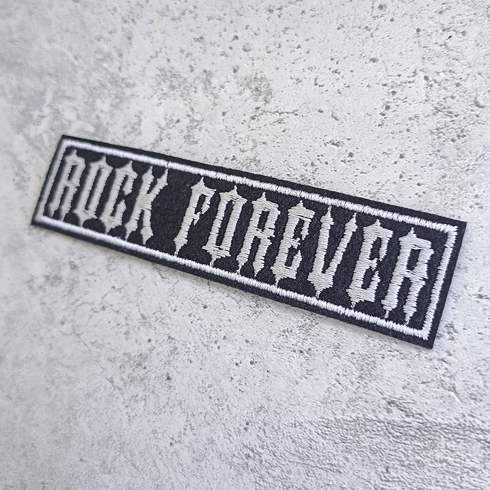 Rock Forever patch Rock Forever patch