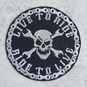 Live To Ride Ride To Live patch