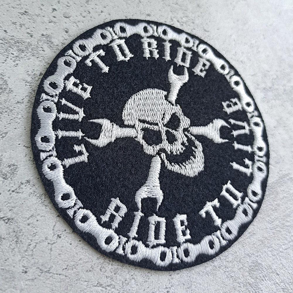 Live To Ride Ride To Live patch Live To Ride Ride To Live patch