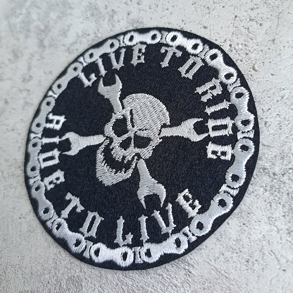 Live To Ride Ride To Live patch Live To Ride Ride To Live patch