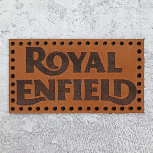 Royal Enfield leather patch