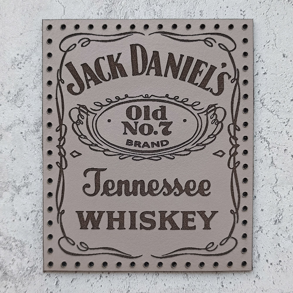 Jack Daniel’s leather patch Jack Daniel’s leather patch