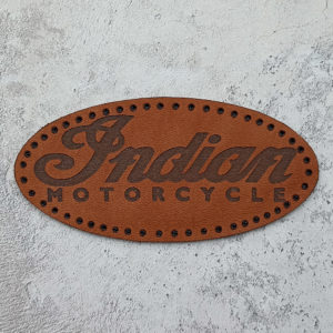 Indian motorcycle leather patch