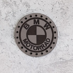 BMW Motorrad logo leather patch