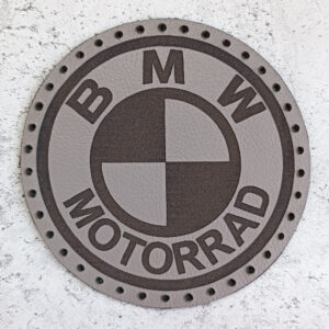 BMW Motorrad logo leather patch