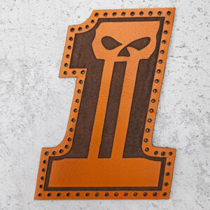 Harley-Davidson number one leather patch