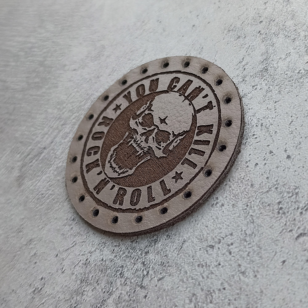 You can't kill Rock 'N' Roll leather patch You can't kill Rock 'N' Roll leather patch