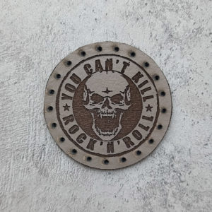 You can't kill Rock 'N' Roll leather patch