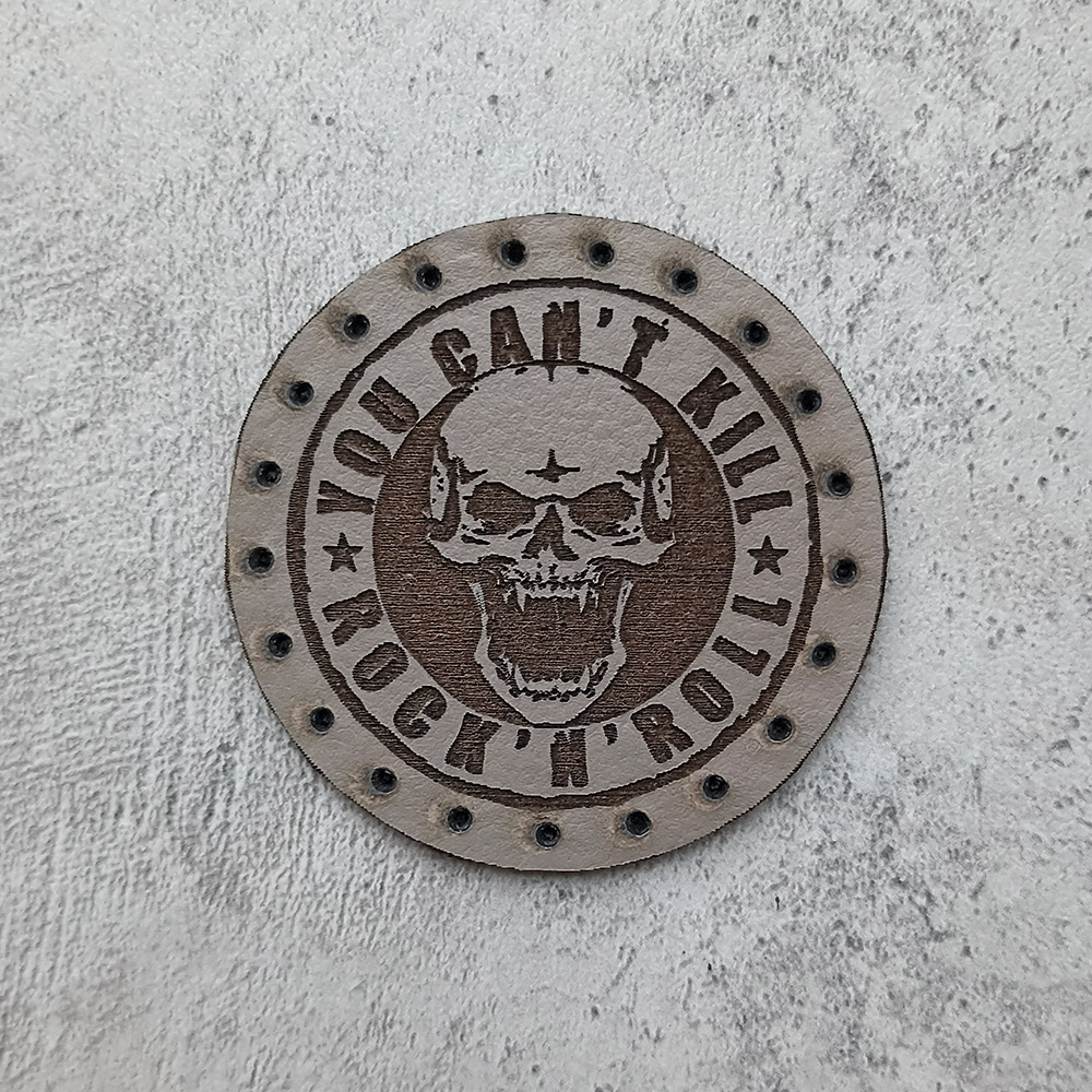 You can't kill Rock 'N' Roll leather patch You can't kill Rock 'N' Roll leather patch