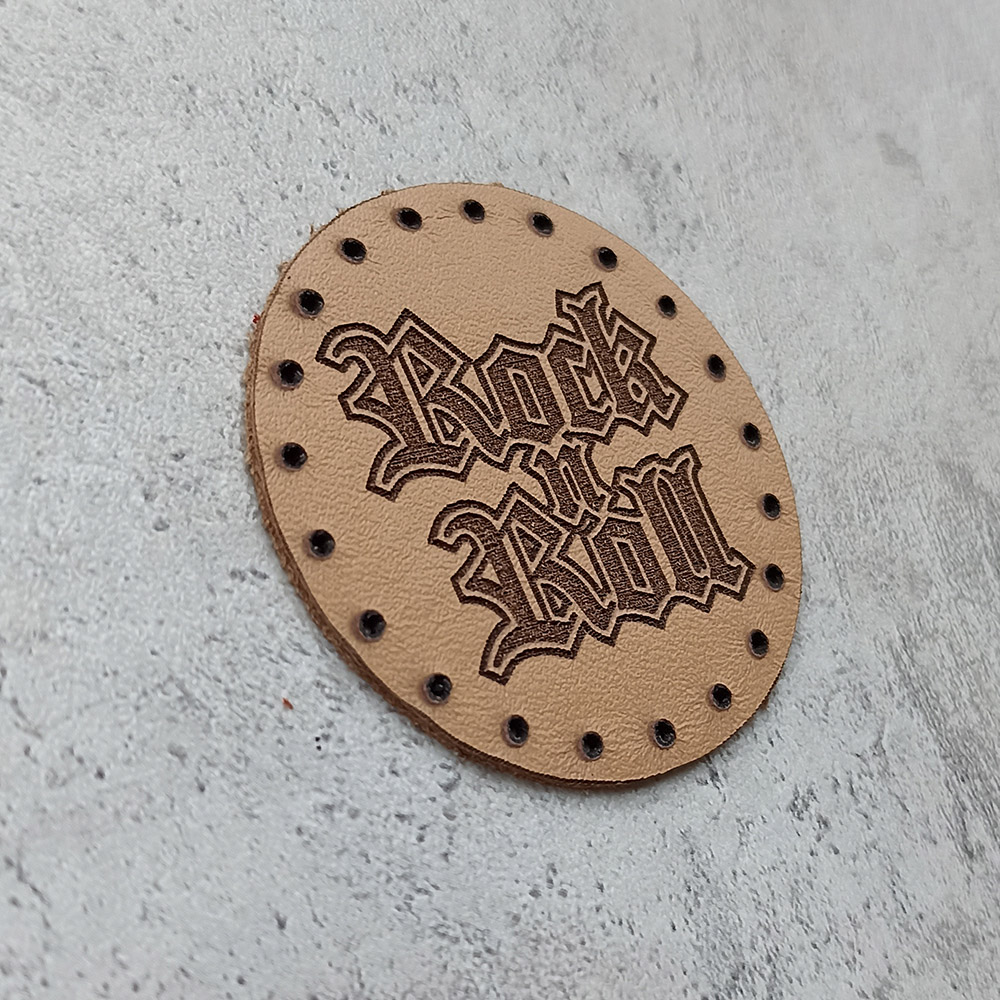 Rock n Roll leather patch Rock n Roll leather patch