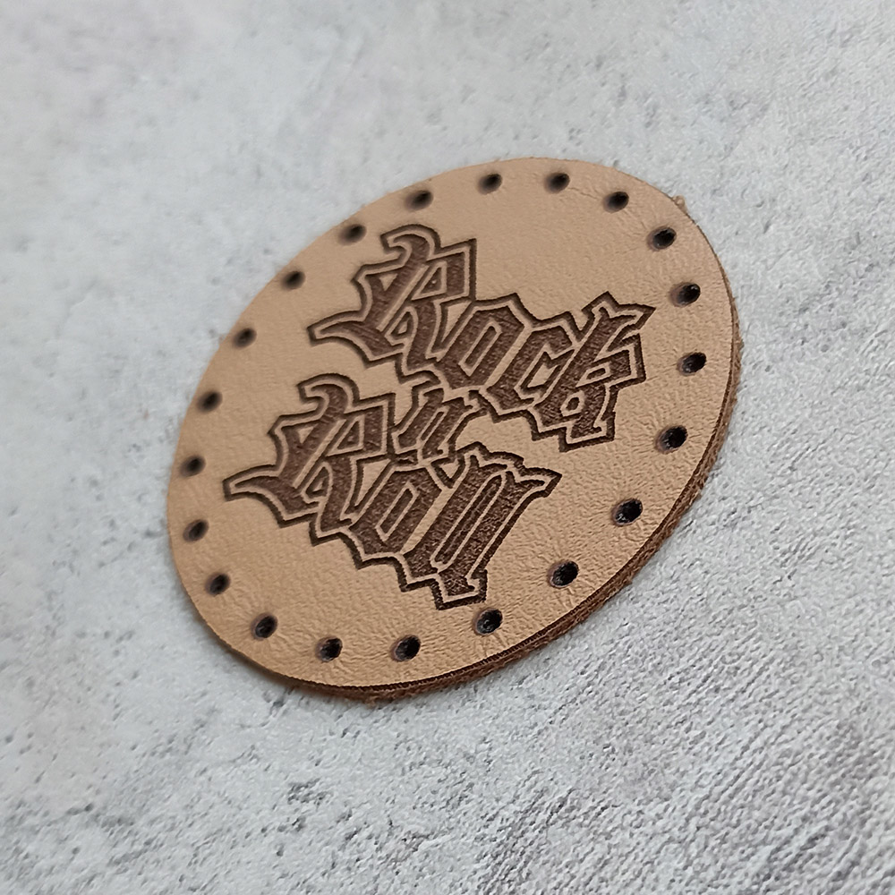 Rock n Roll leather patch Rock n Roll leather patch