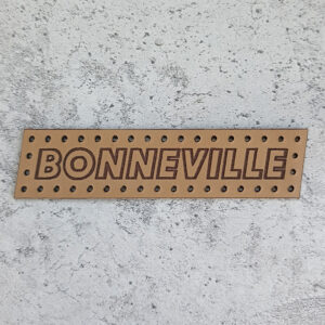 Triumph Bonneville leather patch
