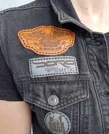 Women's biker patches
