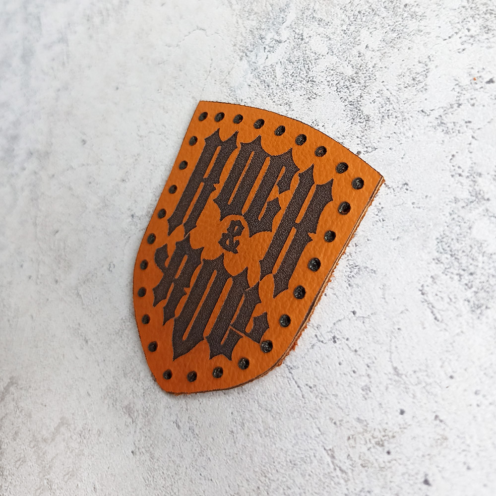 Rock & Roll leather patch Rock & Roll leather patch