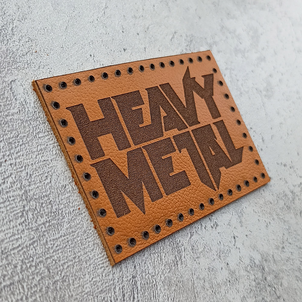 Heavy Metal leather patch Heavy Metal leather patch