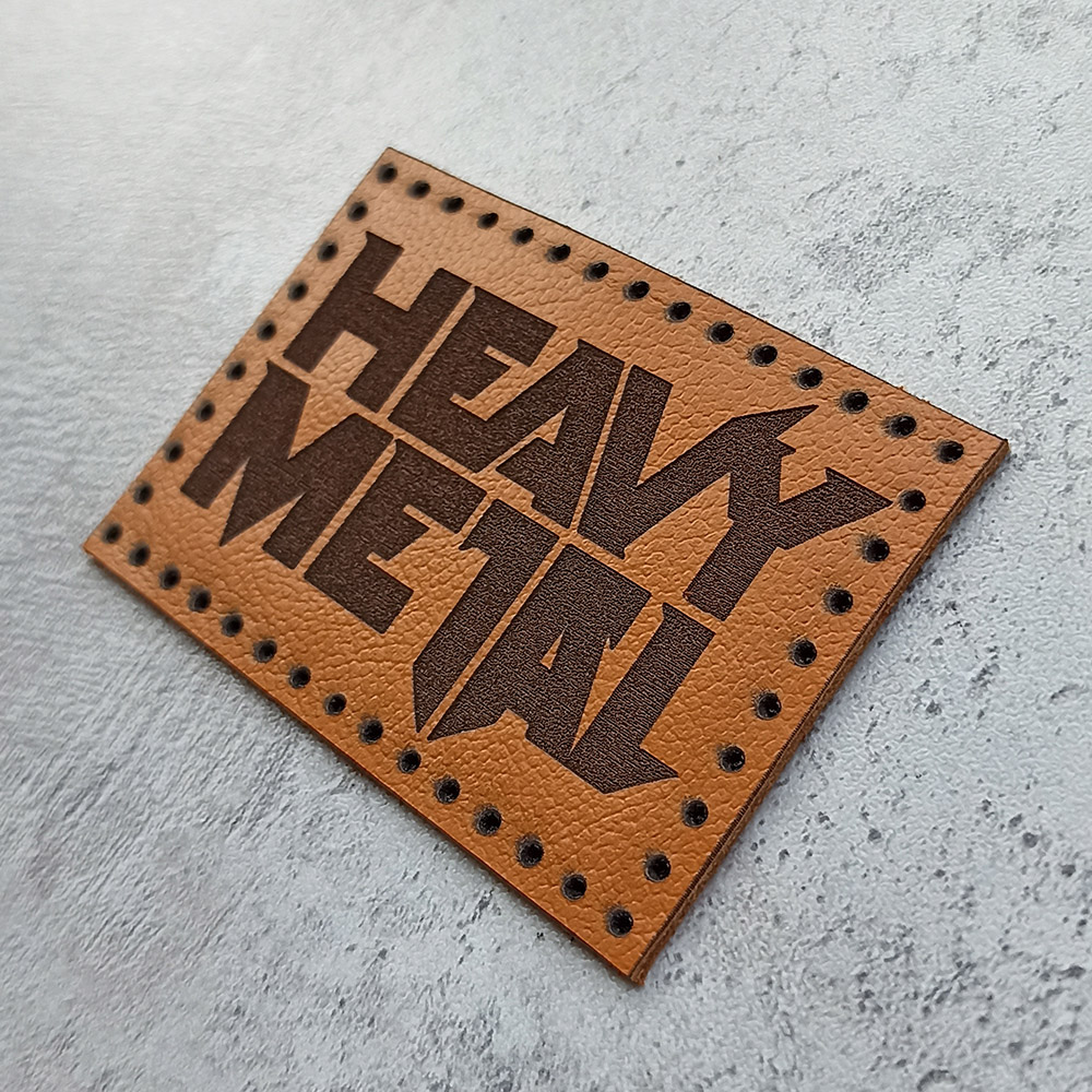 Heavy Metal leather patch Heavy Metal leather patch