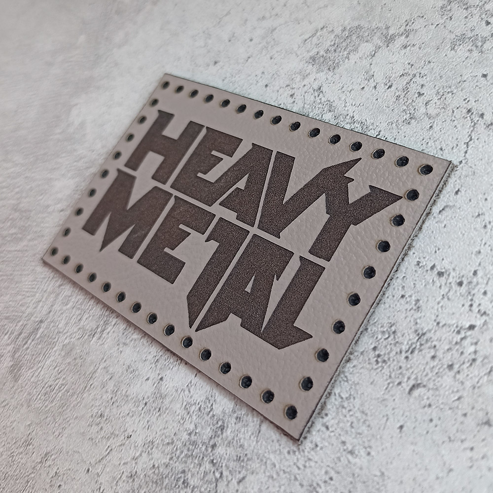 Heavy Metal leather patch Heavy Metal leather patch