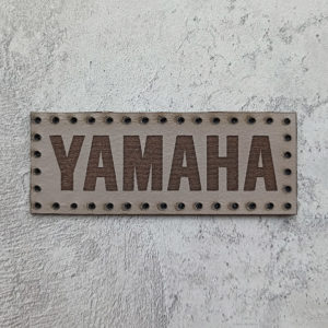 Yamaha leather patch