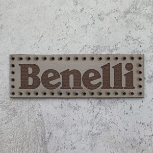 Benelli leather patch