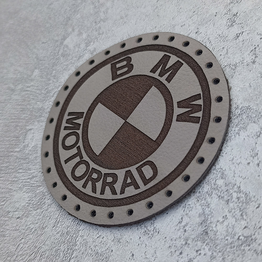 BMW Motorrad leather patch BMW Motorrad leather patch