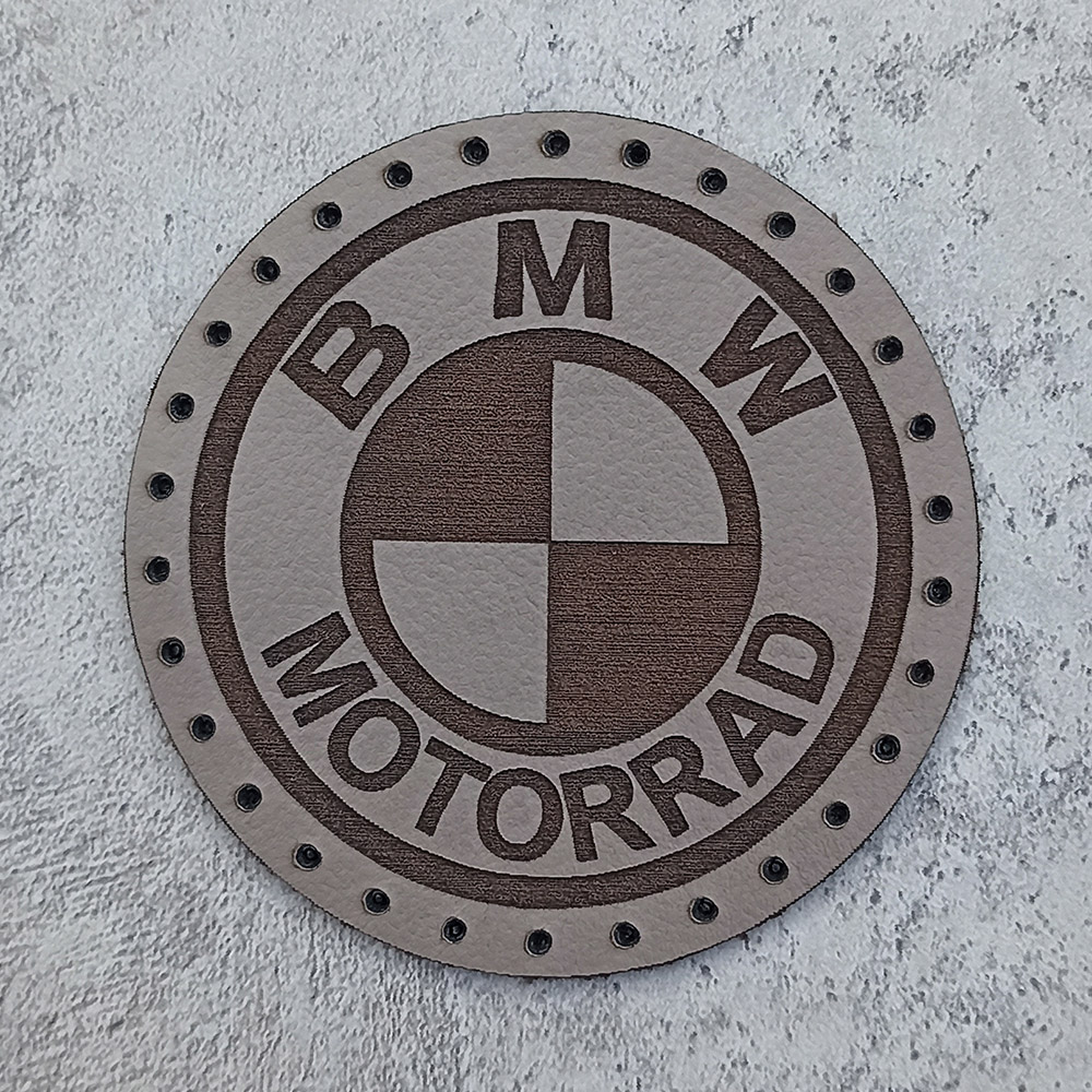 BMW Motorrad leather patch BMW Motorrad leather patch