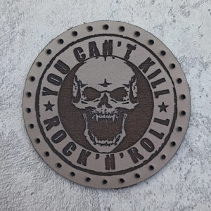 You can't kill Rock 'N' Roll leather patch