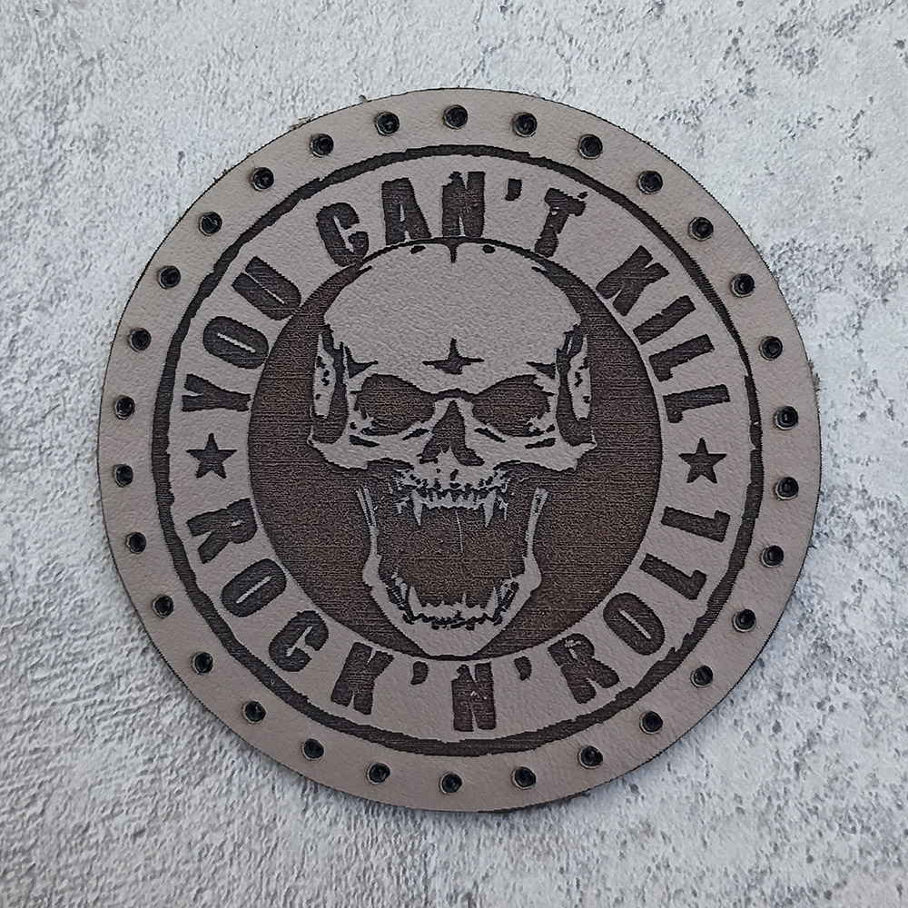 You can't kill Rock 'N' Roll leather patch You can't kill Rock 'N' Roll leather patch