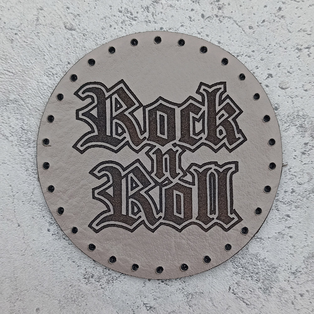 Кожаная нашивка Rock n Roll Кожаная нашивка Rock n Roll