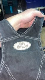 Old School Leather Patch