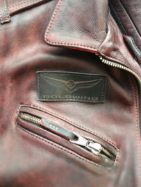Leather Honda Gold Wing logo patch