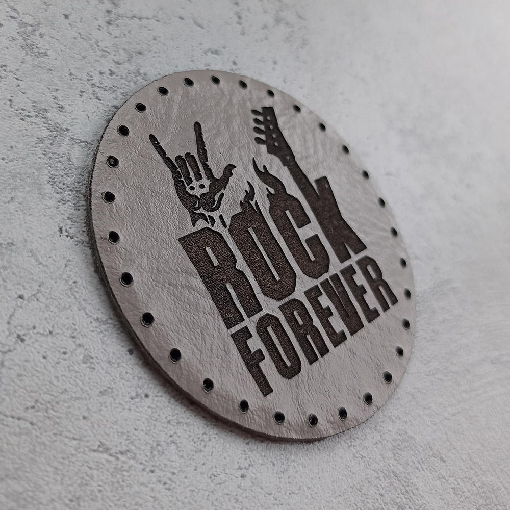 Rock Forever leather patch Rock Forever leather patch