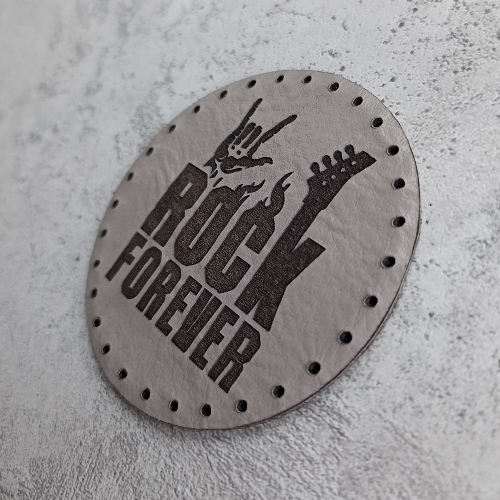 Rock Forever leather patch Rock Forever leather patch