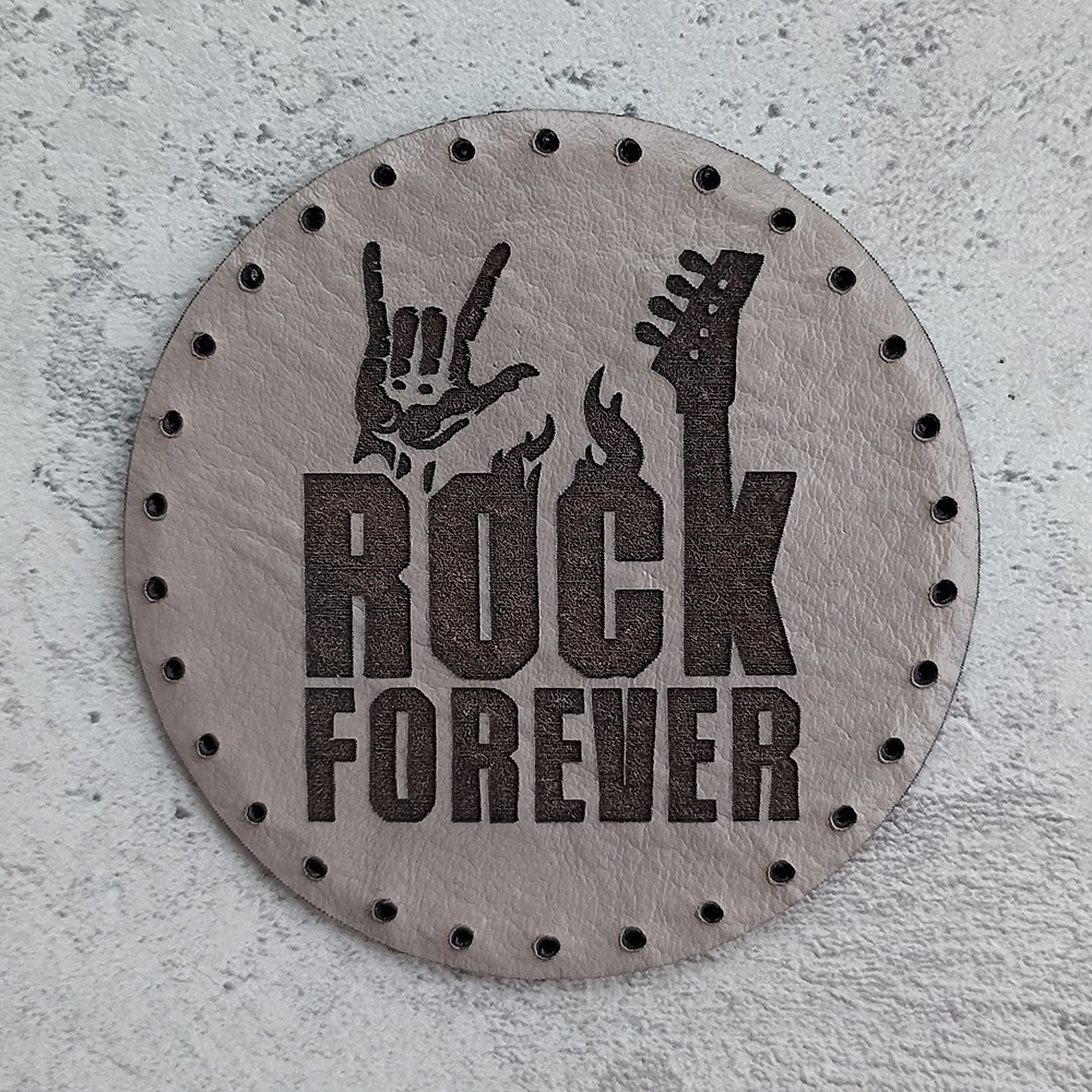 Rock Forever leather patch Rock Forever leather patch