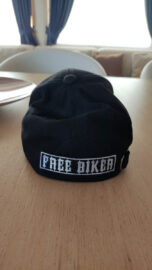 Free Biker patch on a cap