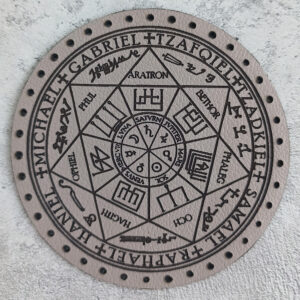 Seal of the Seven Archangels leather patch